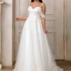 Moderní Svatební Šaty 8 robe de mariee boheme chic dentelle bretelles fines 1 turbo 634647 5000x