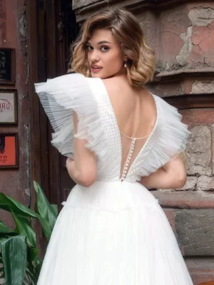 Jednoduché Svatební Šaty Hnědé 7 robe de mariee champetre chic tulle 3 turbo 481ca3db ab82 476e b28a bcb6d5a6a1e9 723698 5000x
