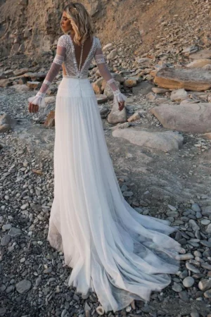 Svatební Šaty Boho Inspirace Květy
