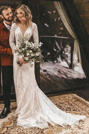 Svatební Šaty Boho Krásná a Svobodná