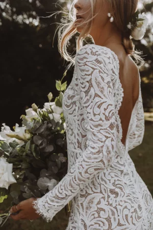 Bilo Růžové Šaty Svatební 8 Svatební Šaty Boho Volná Elegance