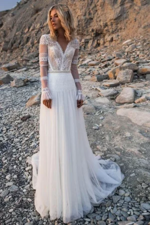 Svatební Šaty Boho Inspirace Květy