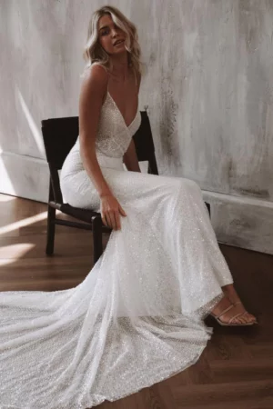 robe mariee boheme bretelles 720x