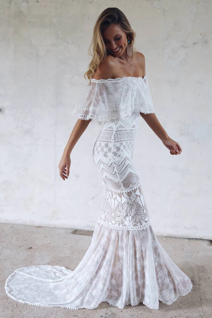 Boho Styl Svatební Šaty 3 Svatební Šaty Boho v Rytmu Přírody