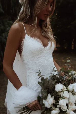 Boho Styl Svatební Šaty Víla 11 Svatební Šaty Boho Okvětní Dotek