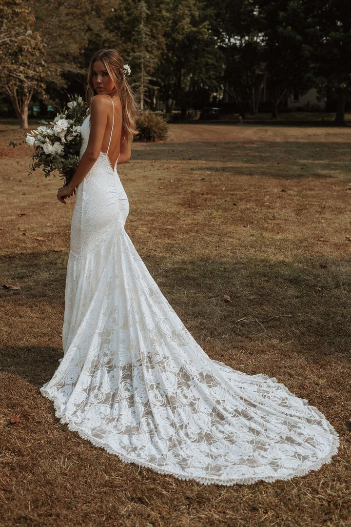 Boho Styl Svatební Šaty Víla 7 Svatební Šaty Boho Okvětní Dotek