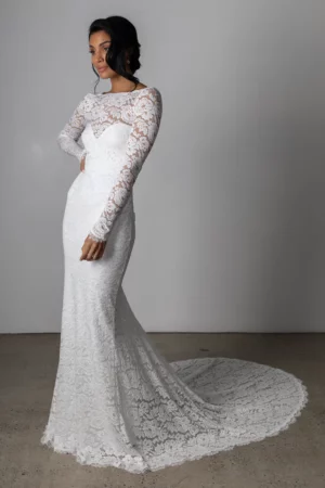 Svatební Šaty Boho Elegantní Květina