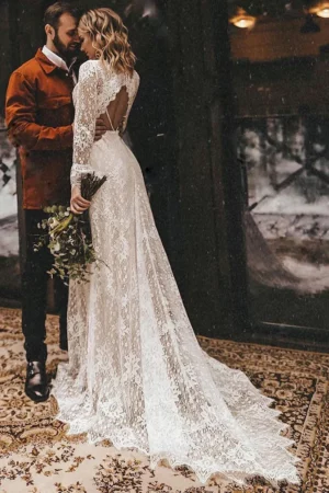 Svatební Šaty Boho Krásná a Svobodná