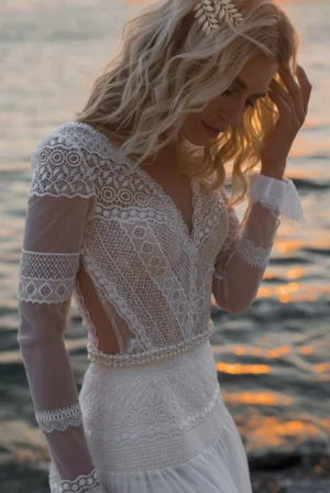 Svatební Šaty Boho Inspirace Květy