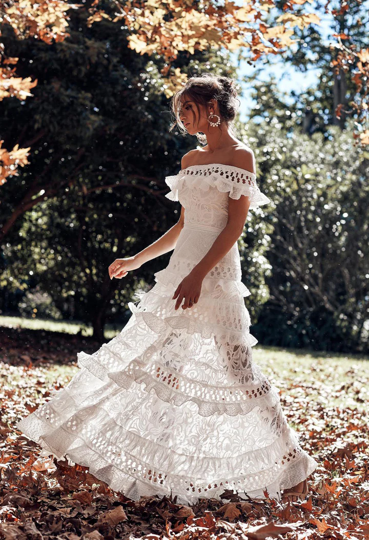 Boho Styl Svatební Šaty Víla 2 Svatební Šaty Boho Pro Moderní Vílu