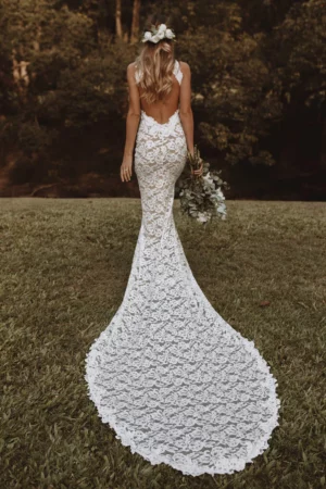 Svatební Šaty Boho Umění Volnosti