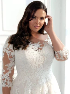 Svatební Šaty Champagne 5 robe de mariee boheme femme ronde 3 turbo 156531 5000x