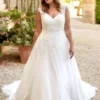 Jednoduché Svatební Šaty Xxl 12 robe de mariee femme petite et ronde 1 turbo 978343 5000x