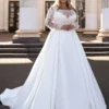 Grace Kelly Svatební Šaty 8 robe de mariee femme ronde grande taille 1 turbo 385056 5000x