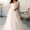 Korzetové Svatební Šaty 9 robe de mariee grande taille avec frange 1 turbo 104020 5000x