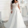 Svatební Šaty 44 6 robe de mariee grande taille manche longue 1 turbo 475263 5000x