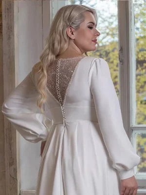 Svatební Šaty Xxl 7 robe de mariee grande taille mousseline 3 turbo 387941 5000x