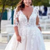Sen O Svatebních Šatech 7 robe de mariee lacet dos grande taille 2 turbo 760760 5000x