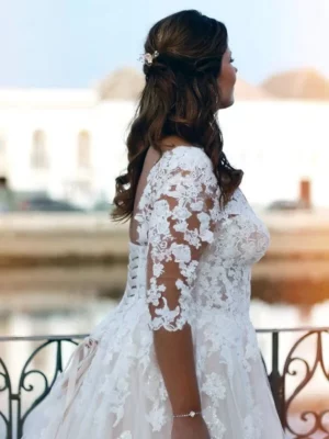 Sen O Svatebních Šatech 7 robe de mariee lacet dos grande taille 4 turbo 785473 5000x