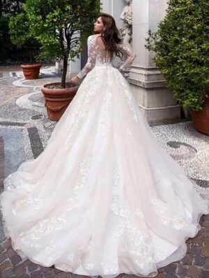 robe de mariee manche longue 5 turbo 152213 5000x