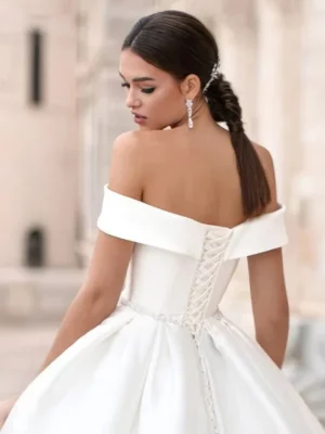 Bílé Svatební Šaty S Plisovanou Sukní 7 robe de mariee princesse chic 3 turbo 574827 5000x