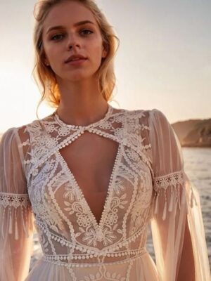 Africké Svatební Šaty 5 Svatební Šaty Boho Větrná Záclona