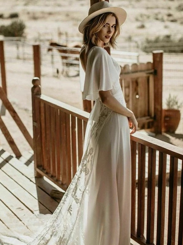 Boho Svatební Šaty Aukro 2 Svatební Šaty Boho Bílý Rozbřesk