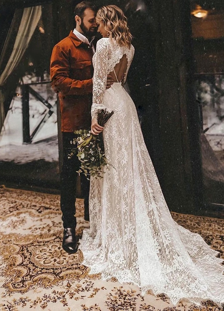 Svatební Šaty Styl Boho 3 Svatební Šaty Boho Tanec Větru
